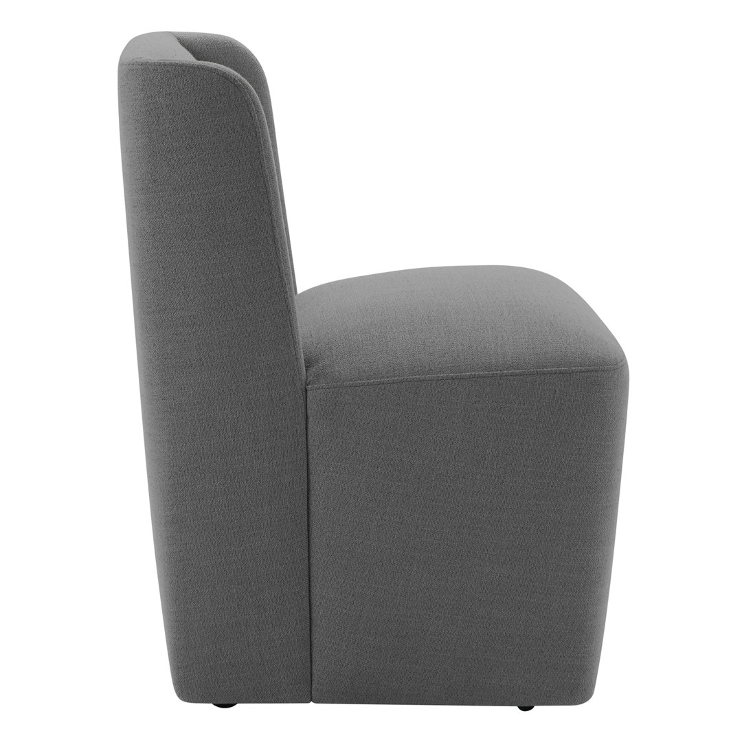 Ardeth Polyester Blend Side Chair With Caster